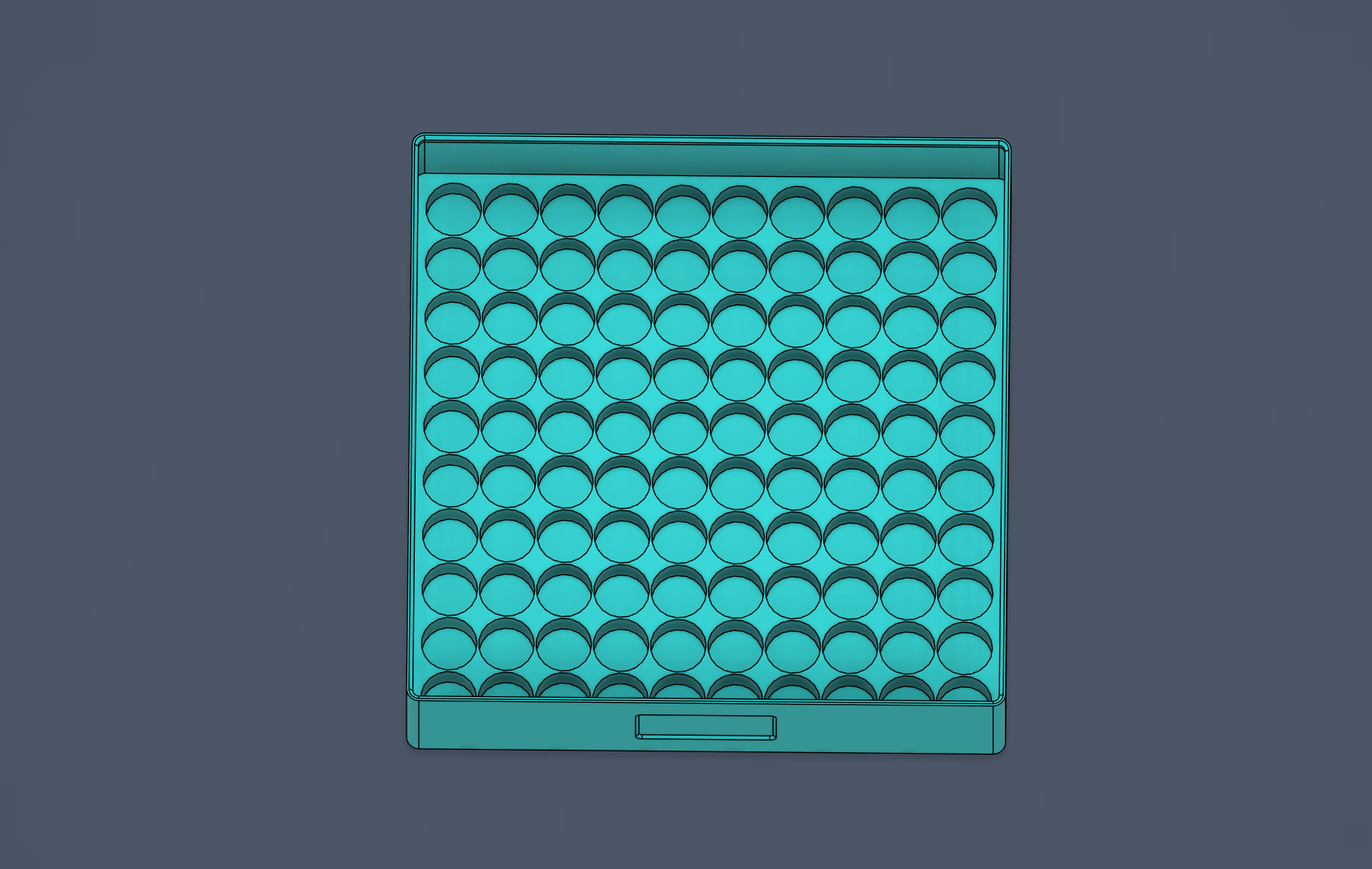 Stackable 3ml Peptide Vial Holder (with Lid)